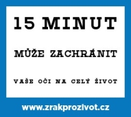 15 minut pro zdraví očí