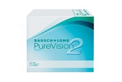 PureVision 2 HD měsíční kontaktní čočky