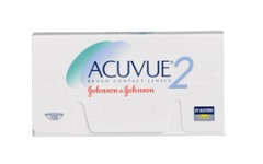 14 denní kontaktní čočky Acuvue 2 Dvoutýdenní čočky Acuvue 2