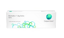 Jednodenní torické čočky Biomedics 1 Day Extra Toric Jednodenní torické čočky Biomedics 1 Day Extra Toric