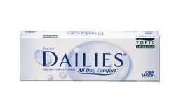 Denní torické kontaktní čočky Focus Dailies Toric Torické jednodenní čočky Focus Dailies Toric
