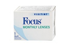 Měsíční čočky Focus Visitint Měsíční kontaktní čočky Focus Visitint
