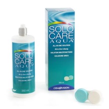 Solo Care Aqua roztok na kontaktní čočky.